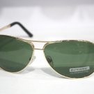 2018 Golden double beam Arrow decoration noble pilot models men women sunglasses sun glasses polariz