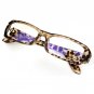 Vintage Clear Lens Glasses Women Unisex Computer Goggle Eyewear Anti Blue Harmful Light Outdoor Busi