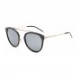 DONNA Sunglasses Women Cat Eye Luxury Brand Designer Alloy Hollow Frame Semi Rimless Metal Glasses V