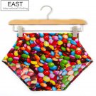 EAST KNITTING Drop shipping New 2017 fashion sexy women shorts High Waist cartoon print  Summer colo
