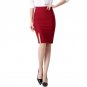 Open Fork Lady Skirts New Women Skirt High Waist Work Sexy Office Slim Pencil Skirt Female LM75