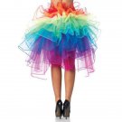 Colorful Adult Dancing Skirt Tutu Layered Organza Lace up Skirt