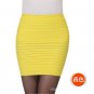 Spring Summer Women High Waist Tight Office Skirt Slim Casual Package Hip Skirt Good Elastic Lady Mi