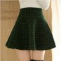 Skirt Style 2018 Winter Skirts Women Knitted Skirt High Waist Pleated mini Skirt Casual Elastic Flar