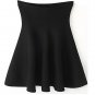 Skirt Style 2018 Winter Skirts Women Knitted Skirt High Waist Pleated mini Skirt Casual Elastic Flar