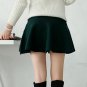 Skirt Style 2018 Winter Skirts Women Knitted Skirt High Waist Pleated mini Skirt Casual Elastic Flar