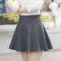 LE CELEBRE Empire Women Skirt Plus Size 2018 Spring Summer Pleated Mini Skirts Elastic Sexy Girl Sho