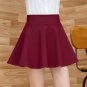 LE CELEBRE Empire Women Skirt Plus Size 2018 Spring Summer Pleated Mini Skirts Elastic Sexy Girl Sho