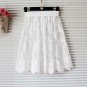 Lace skirt summer women skirt lace mesh tulle pencil skirt transparent mini  high waist short  vinta