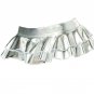 Women Sexy Mini Skirt Super Short Metallic Emotional Clubwear Pleated Skirt