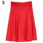 Women Summer High Waist Long A Line Pleated Midi Skirt Office Ball Skirts New Arrival