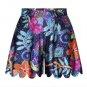 FRESHTOPS New Fashion 2017 Summer Style Casual Shorts Women High Waist 3D Printed Skirt Shorts Femal