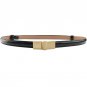 2018 high quality famous brand ladies decorative extravagant belt, fashion belt with simple skirt al