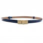 2018 high quality famous brand ladies decorative extravagant belt, fashion belt with simple skirt al