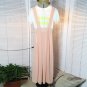 Hot Women Chiffon Flared Skirt With Suspenders Braces Pastel Elastic Waist Solid Skirts B3