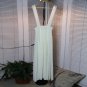 Hot Women Chiffon Flared Skirt With Suspenders Braces Pastel Elastic Waist Solid Skirts B3
