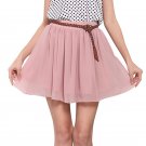 New 2017 Casual Summer Style Women Chiffon Mini Pleated Sexy Skirt Short Skirt for Women High Waist 