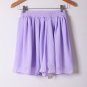 New 2017 Casual Summer Style Women Chiffon Mini Pleated Sexy Skirt Short Skirt for Women High Waist