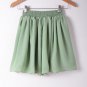 New 2017 Casual Summer Style Women Chiffon Mini Pleated Sexy Skirt Short Skirt for Women High Waist