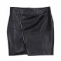 Sexy Women Bodycon Skirt Top Quality PU Leather Mini Short Skirt Black Clasical Style Design saias f