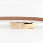 Wild patent leather dress belt female skirt decorate cummerbund fashion thin adjustable belts gold b