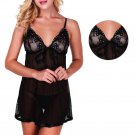 Women Lace Sleeveless Nightgowns  V-Neck Lace Nightgowns Comfortable Women Sleeping Skirt with Three