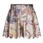 FRESHTOPS New Arrival Shorts Women Short Pants Sexy Shorts Floral Print Shorties High Waisted Sequin