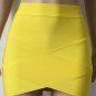 Cross Irregular Hem Solid Skirt Fitted Mini Skirts Women\'s Bodycon Stretch Skirt