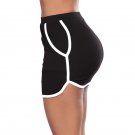 Women Solid Mini Sexy Skirt Tie Elastic Waist Patchwork Side Stripe Pocket Hot Short Skirt Hot Sale