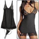 2018 New Sexy Nihtown for Women Hot Fashion Lace Decor House Wear With -strin Summer Above Knee Mini