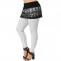 Fashion Girl Mini Lace Skirts Extender Sheer Solid Color Straight Short Skirts Girl Casual Big Size