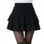 High Waist Black Skirts Shorts A Line All Match Solid Faldas Mujer New Autumn Winter Ladies Skirts F