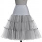 Black Pettiskirt Ployester Ruffle Tutu Princess Party Tulle Casual Skirt Petticoat Skirts Ball Gown 