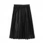 Women Silver Metallic Skirt Women Skirt A Life High Metallic Pleated Skirt Party Club Skirt
