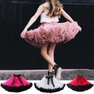 Fashion Fluffy Chiffon Pettiskirts tutu Baby Girls Skirts Princess skirt dance wear Party clothes 12