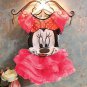 Girls sets two piece Cartoon Clothing Set tshirt and tutu skirt Children Toddler Baby Girl cute Minn