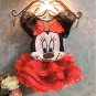 Girls sets two piece Cartoon Clothing Set tshirt and tutu skirt Children Toddler Baby Girl cute Minn