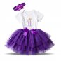 Baby Clothing Sets Newborn Baby Girl Clothes 1 Year 1st Birthday Dress for Party Outfits Romper+Skir