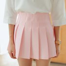 2017 A-line Mini Skirts High Waist Lolita Denim Pleated skirts girls Sailor Skirt Japanese school un