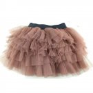 Winniefashions factory!Girls skirts 2014 brown tutu outfits tutus fluffy skirt for girls 3-12Y balle