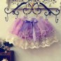 Retail children lace skirt Baby tutu skirt 2015 pink cake tutu girls skirts 2T-8 saia ballet skirt f