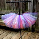 Cute Baby Girls Tutu Skirts Kids 100% Handmade Fluffy Tulle Ballet Dance Pettiskirts Underskirt Chil