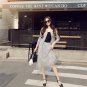 Plus Size 2017 New Hot Spring Summer Autum\'n Europe and America Lace Skirt Long Perspective Waist