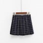 2018 Women\'s Kawaii AA High Waist Plaid Pleated Skirt Female British Preppy Retro Style Harajuku Cu