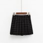 2018 Women\'s Kawaii AA High Waist Plaid Pleated Skirt Female British Preppy Retro Style Harajuku Cu
