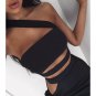 LOGAMI 2 Piece Set Women Skirt Top Sexy Two Piece Set Skirt And Top For Summer Party Club Wear Split