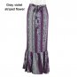 Comfortable 2017 Women Lady Summer Beach Casual Fashion Split Printed Boho Bohemian Maxi Skirt