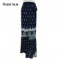Comfortable 2017 Women Lady Summer Beach Casual Fashion Split Printed Boho Bohemian Maxi Skirt