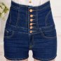 2015 new women\'s summer plus size denim cowboy hot shorts woman high waist slim hip jeans shorts S-