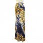 women skirts 2017 summer Gold Womens Summer Boho Long Maxi Beach Waist Skirt Sundress pleated mermai